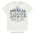 The American Drive | 1776 - 2026 | USA Patriotic 4th of July T-Shirt