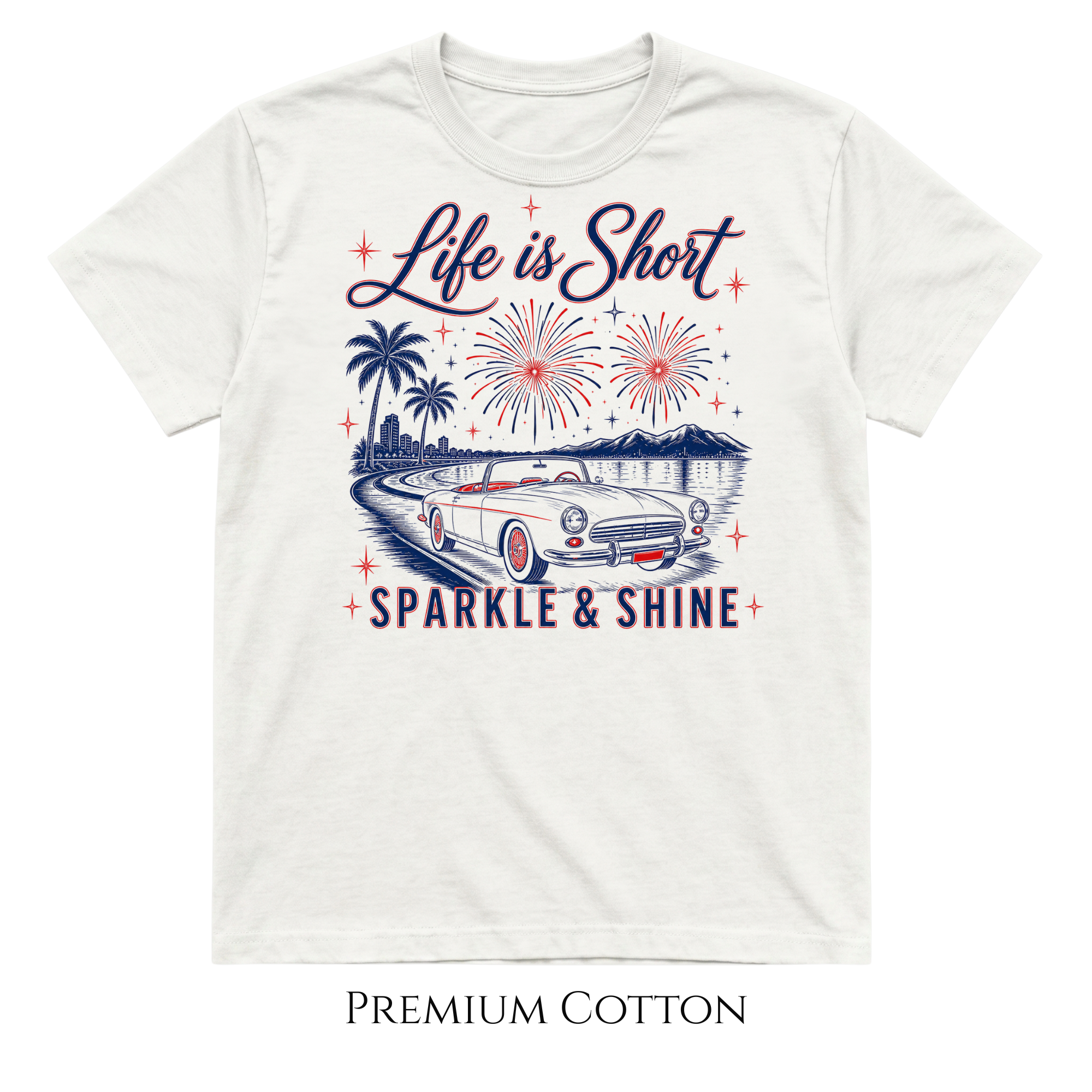 Life Is Short - Sparkle & Shine T-shirt