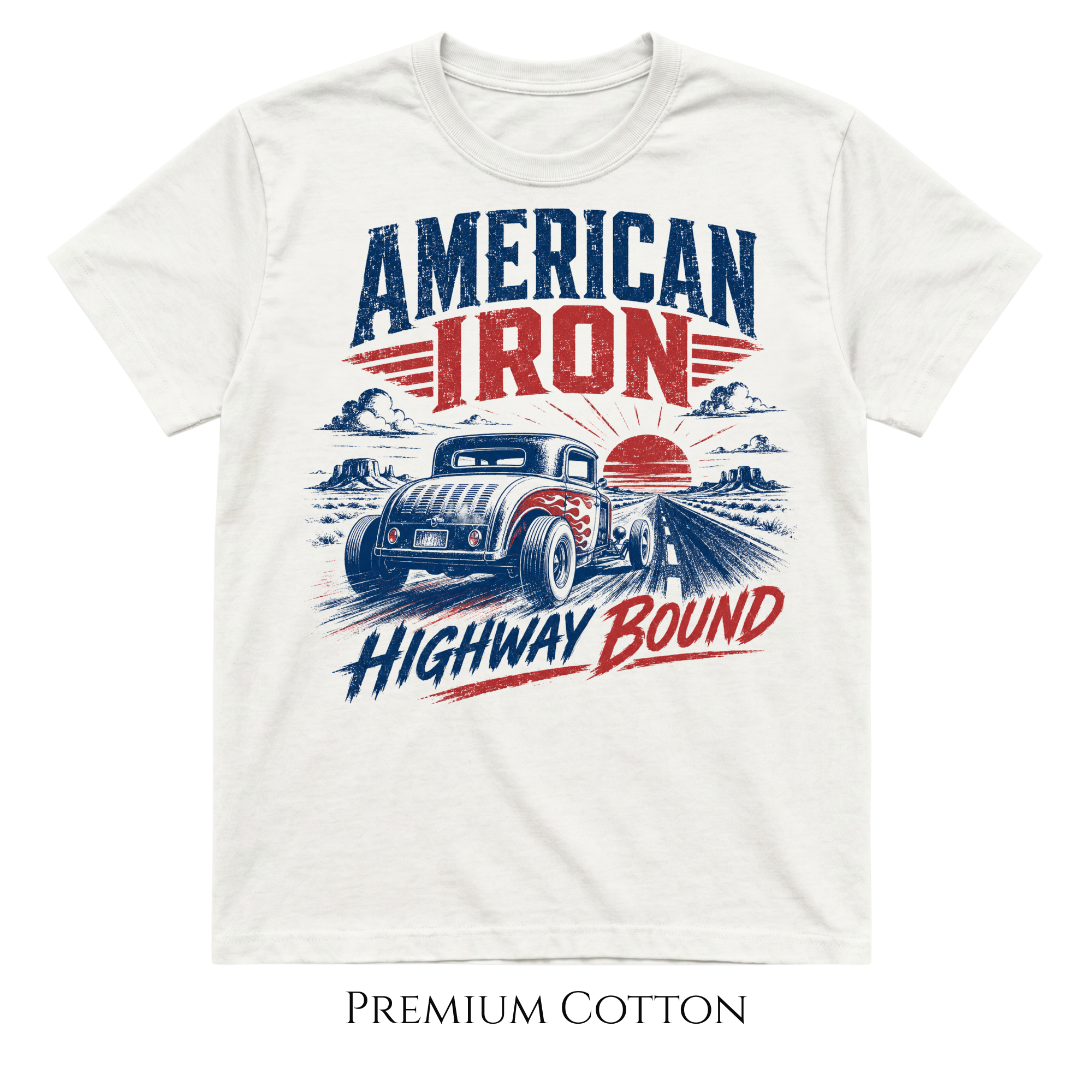 American Iron - Open Road Edition  T-Shirt