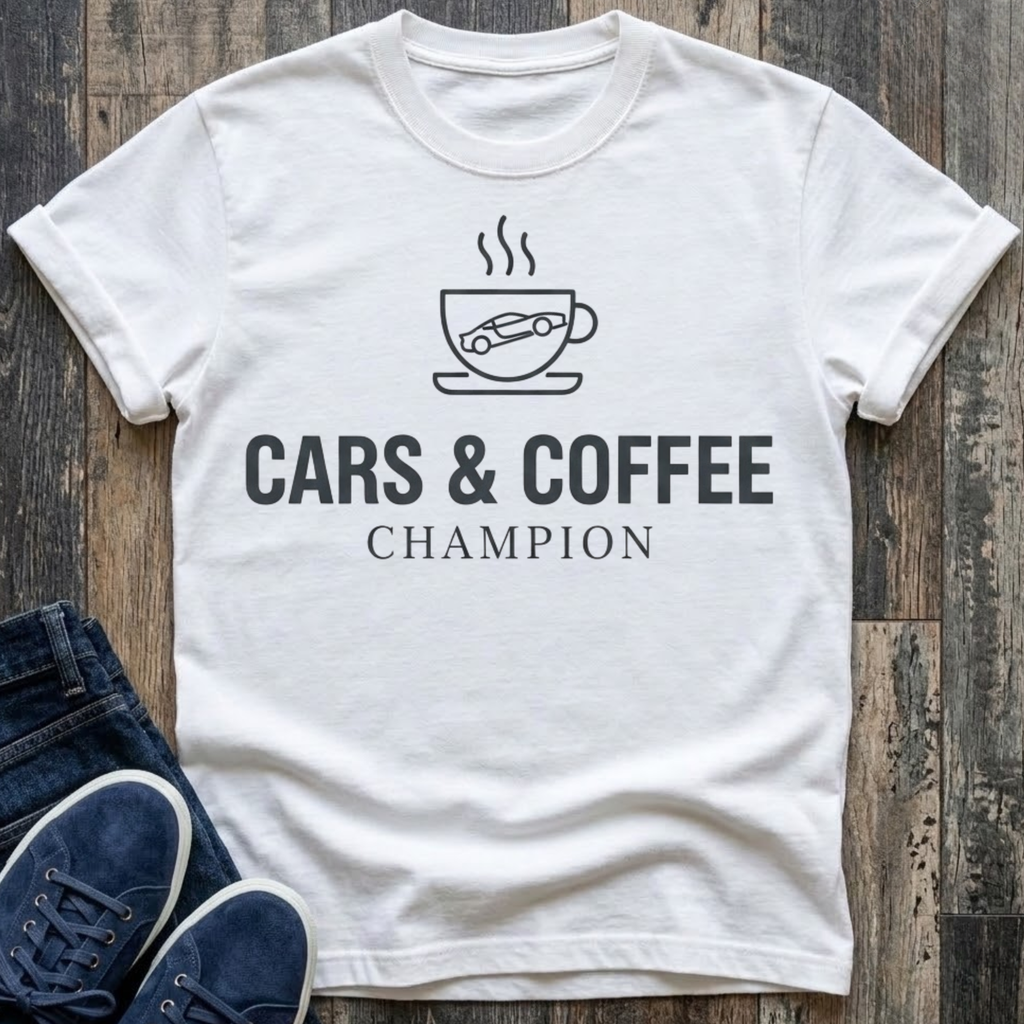 Cars & Coffee  Champion II T-Shirt
