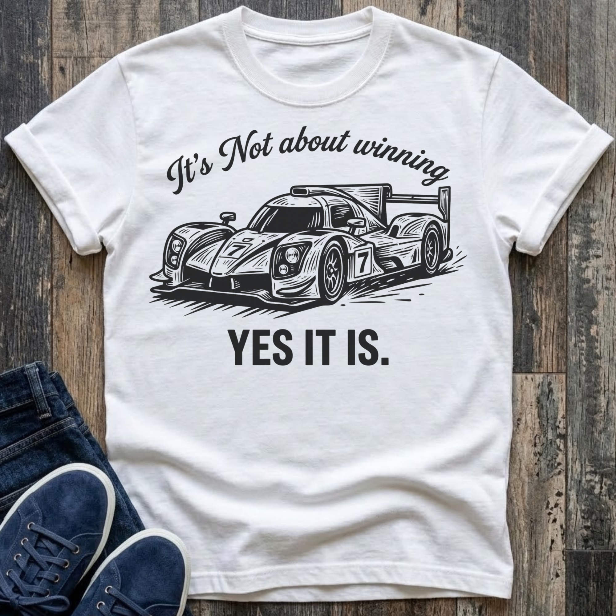 It's Not About Winning ..... Yes It Is. T-Shirt