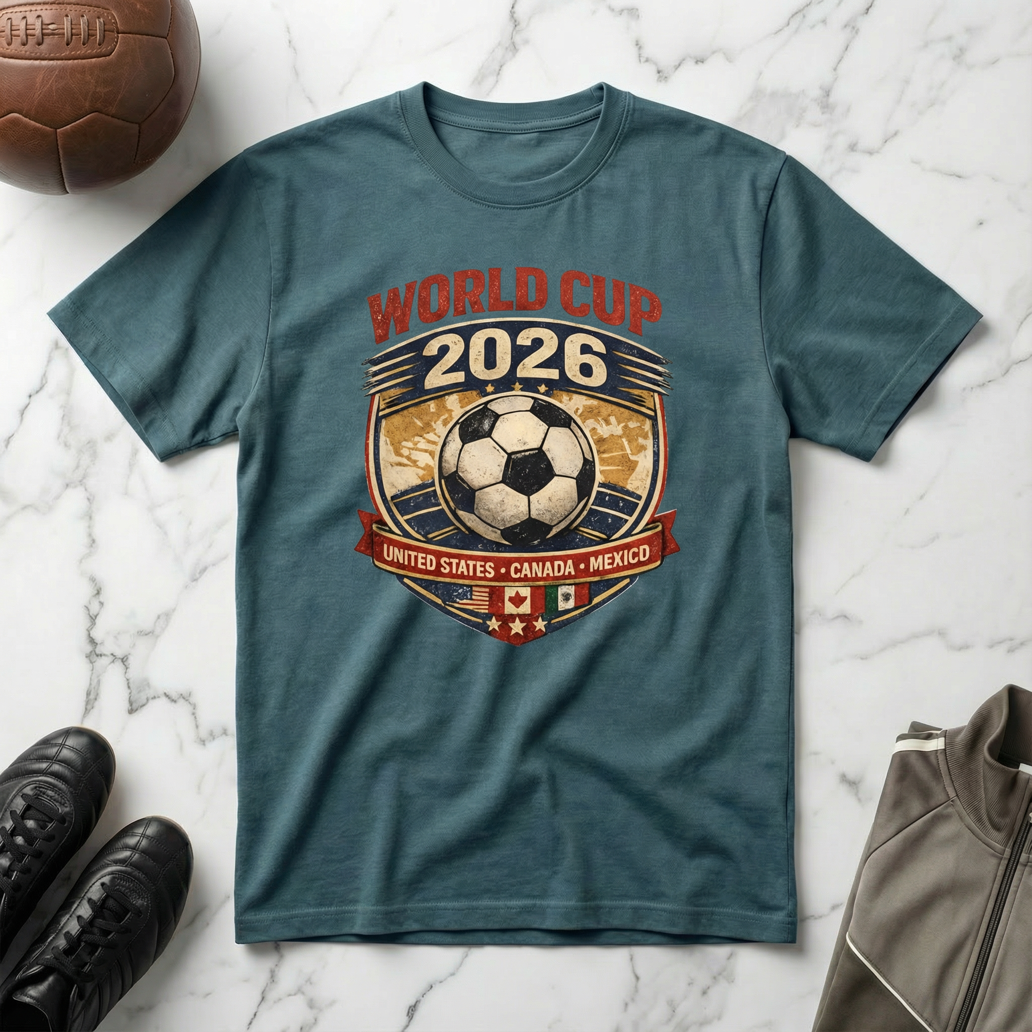 World Cup 2026 Retro Inspired Heritage Tee
