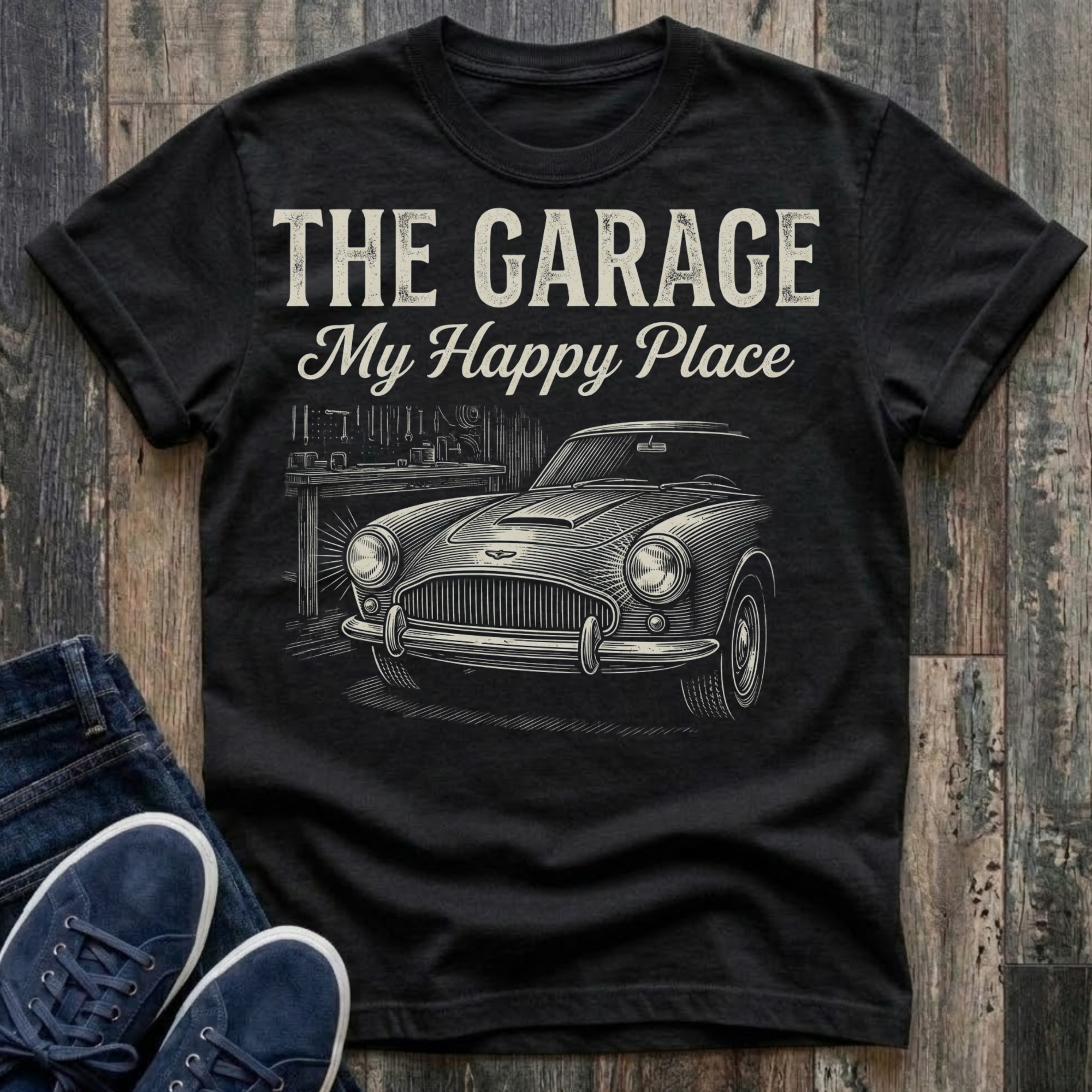 The Garage - My Happy Place T-Shirt