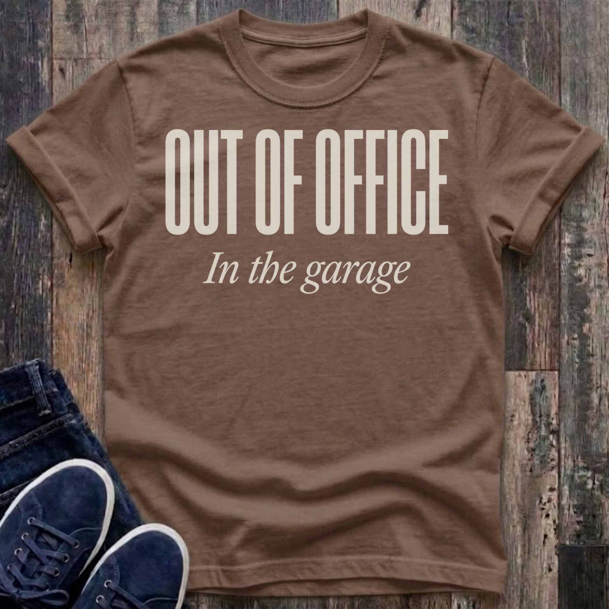 Out of Office - In The Garage T-Shirt