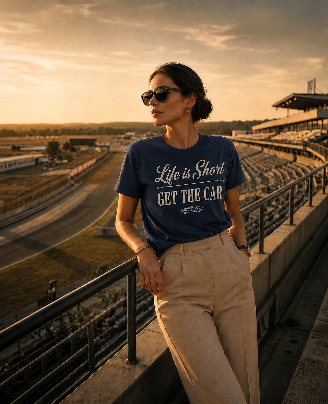 Life Is Short - Get The Car T-Shirt