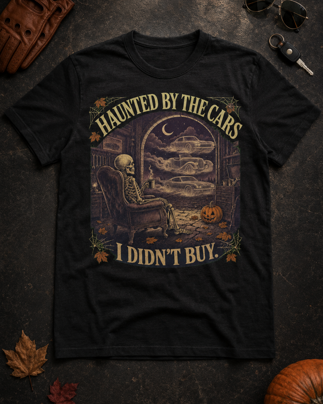 Haunted by the Cars I Didn’t Buy Vintage Halloween T-Shirt