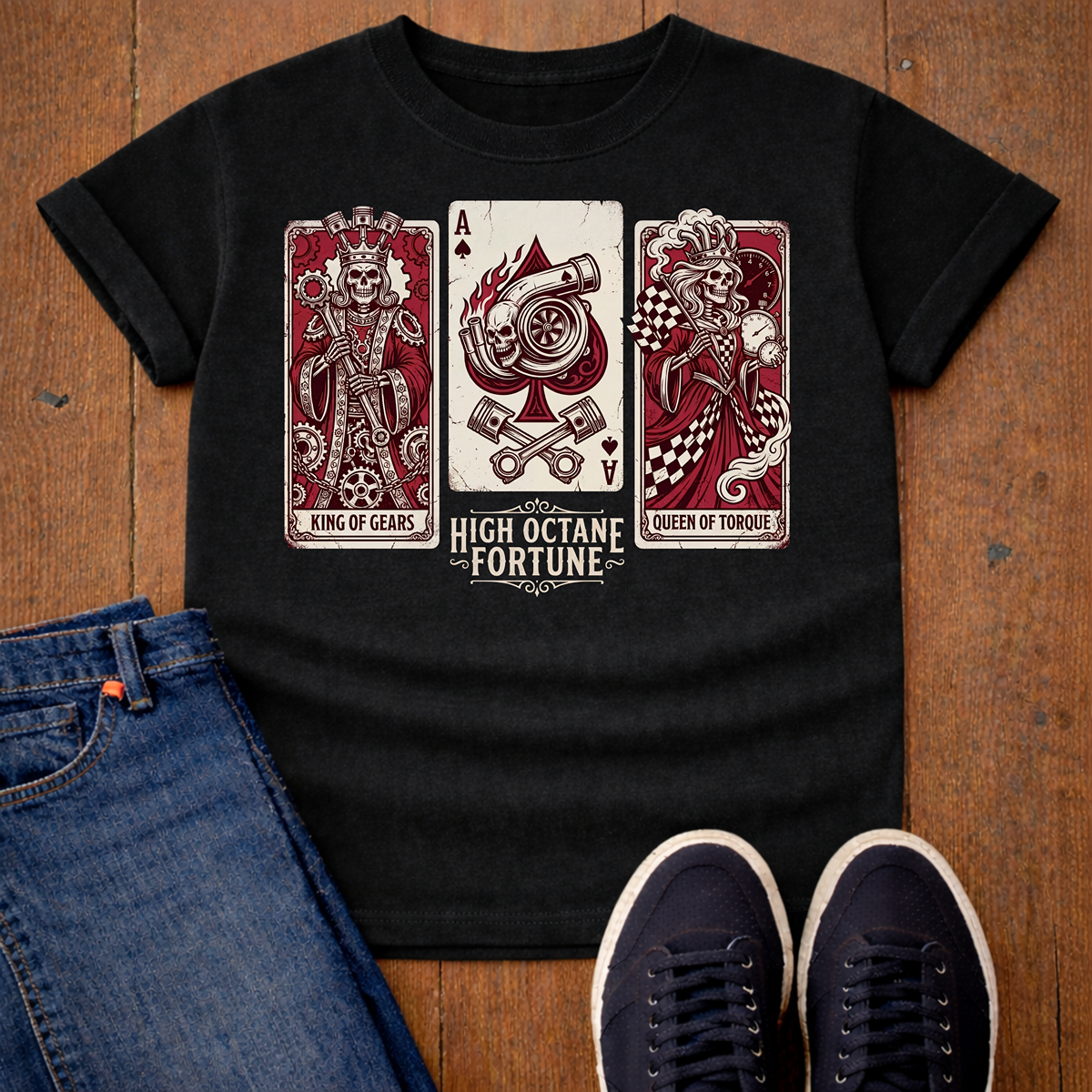 High Octane Fortune | King of Gears Edition T-Shirt