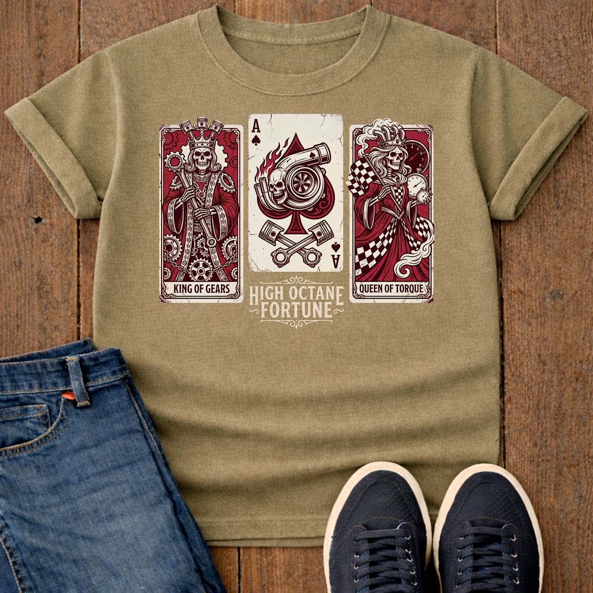 High Octane Fortune | King of Gears Edition T-Shirt