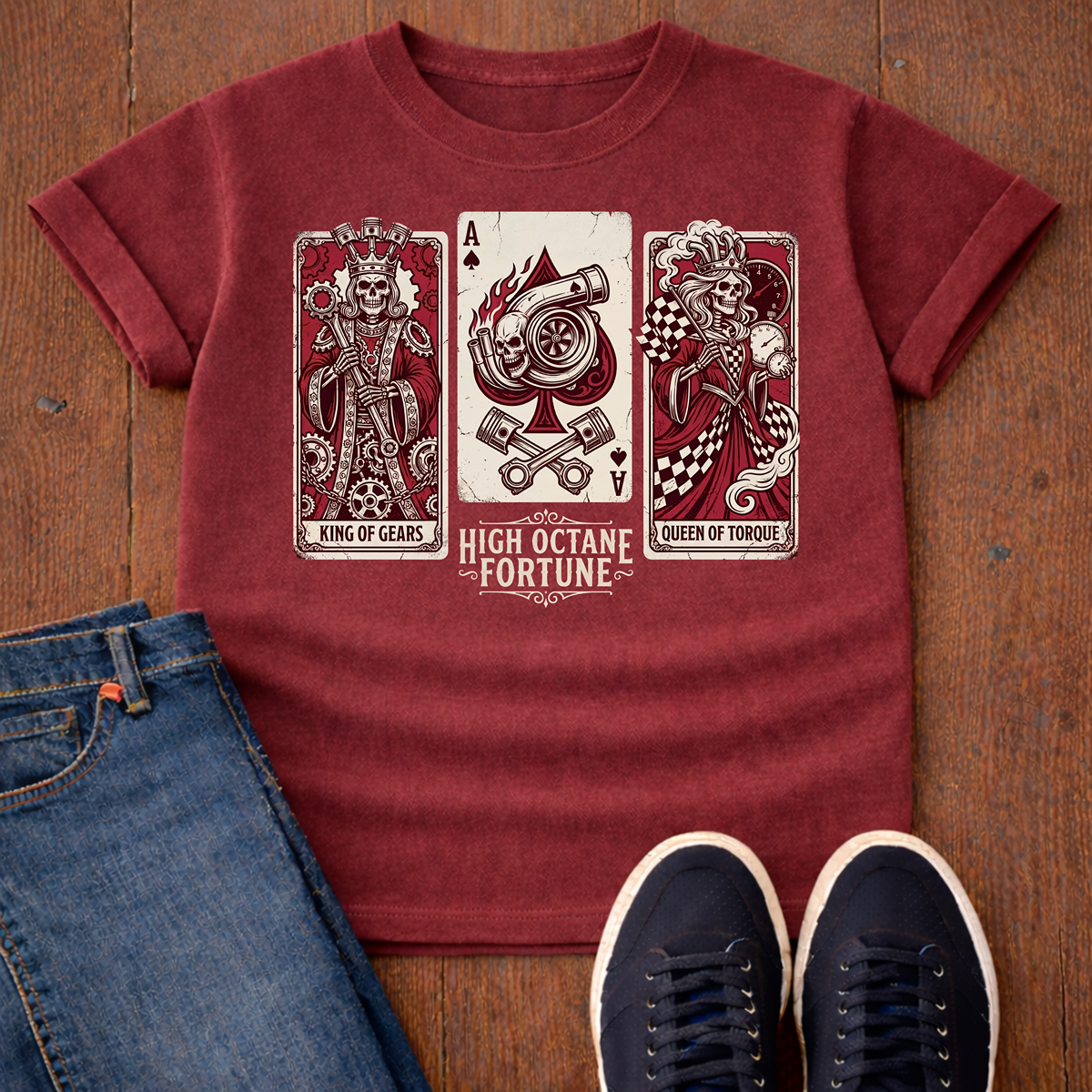 High Octane Fortune | King of Gears Edition T-Shirt