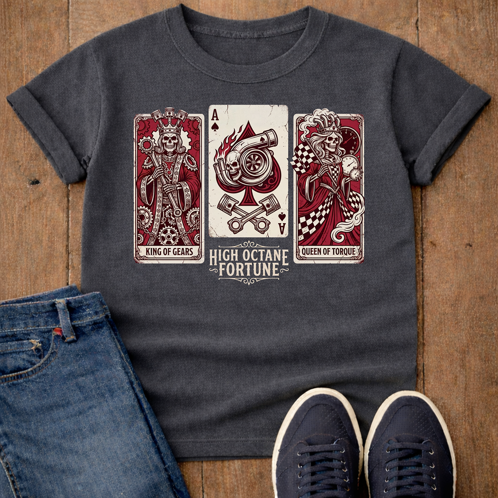 High Octane Fortune | King of Gears Edition T-Shirt