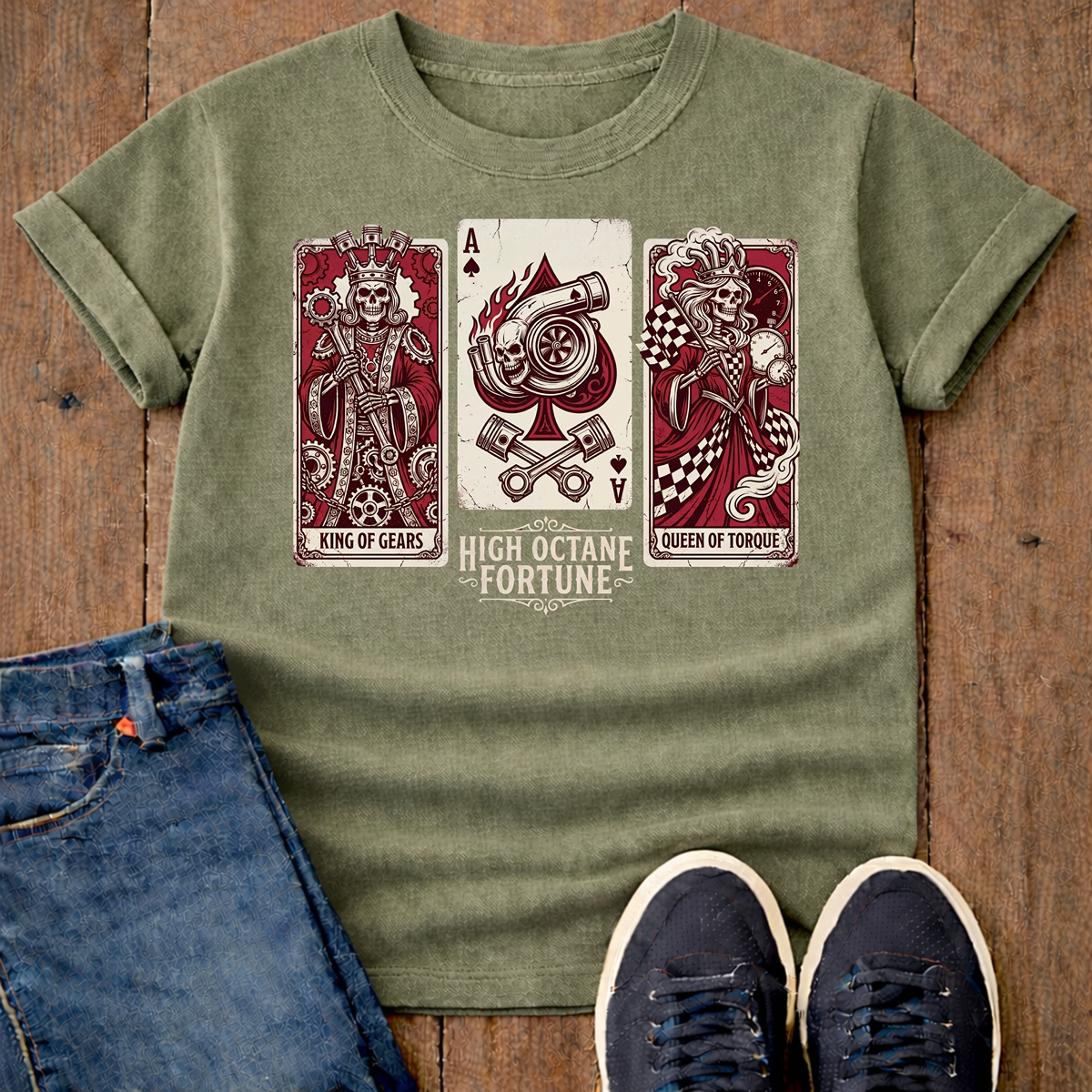 High Octane Fortune | King of Gears Edition T-Shirt