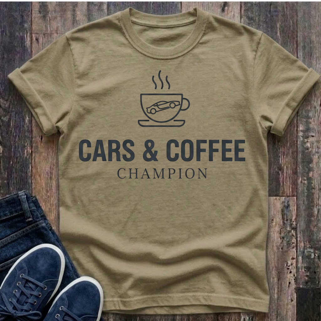 Cars & Coffee  Champion II T-Shirt