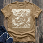 Go Where The Road Doesn't  T-Shirt
