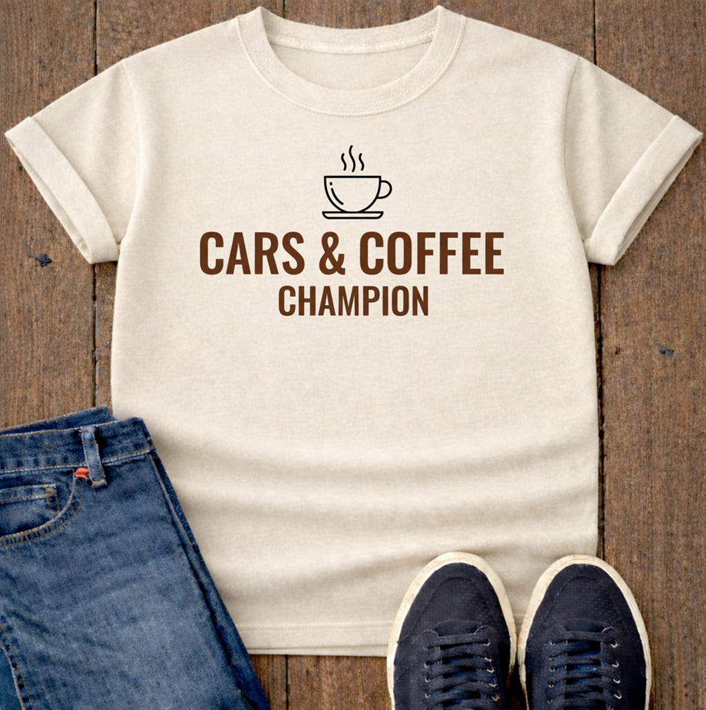 Cars & Coffee Champion T-Shirt
