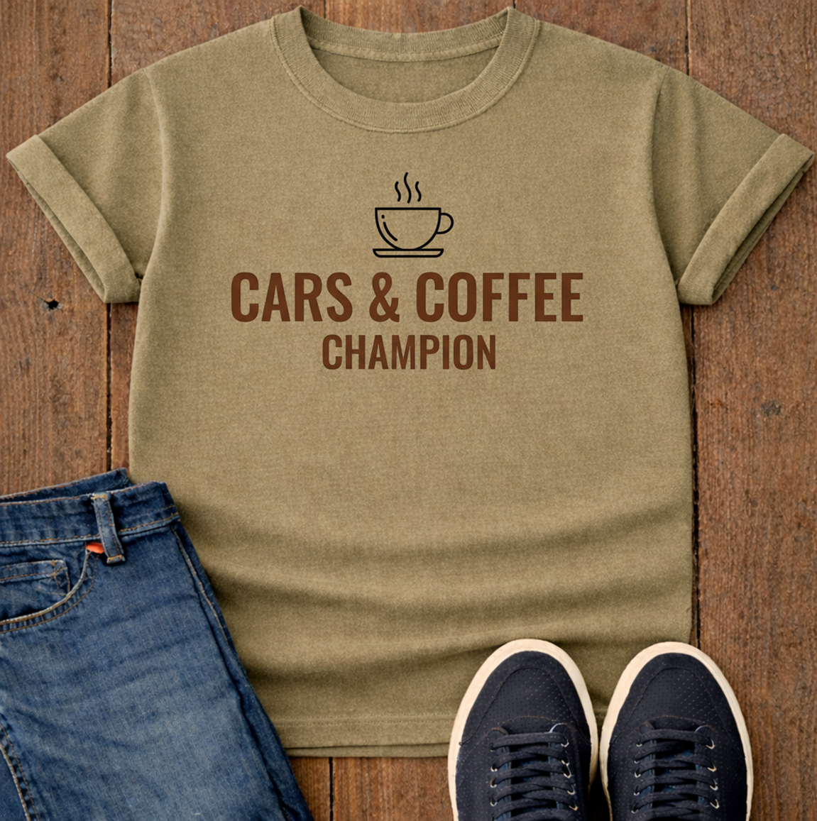 Cars & Coffee Champion T-Shirt