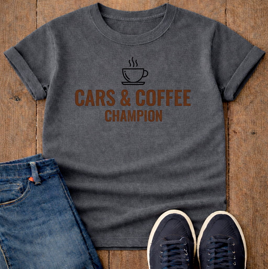 Cars & Coffee Champion T-Shirt