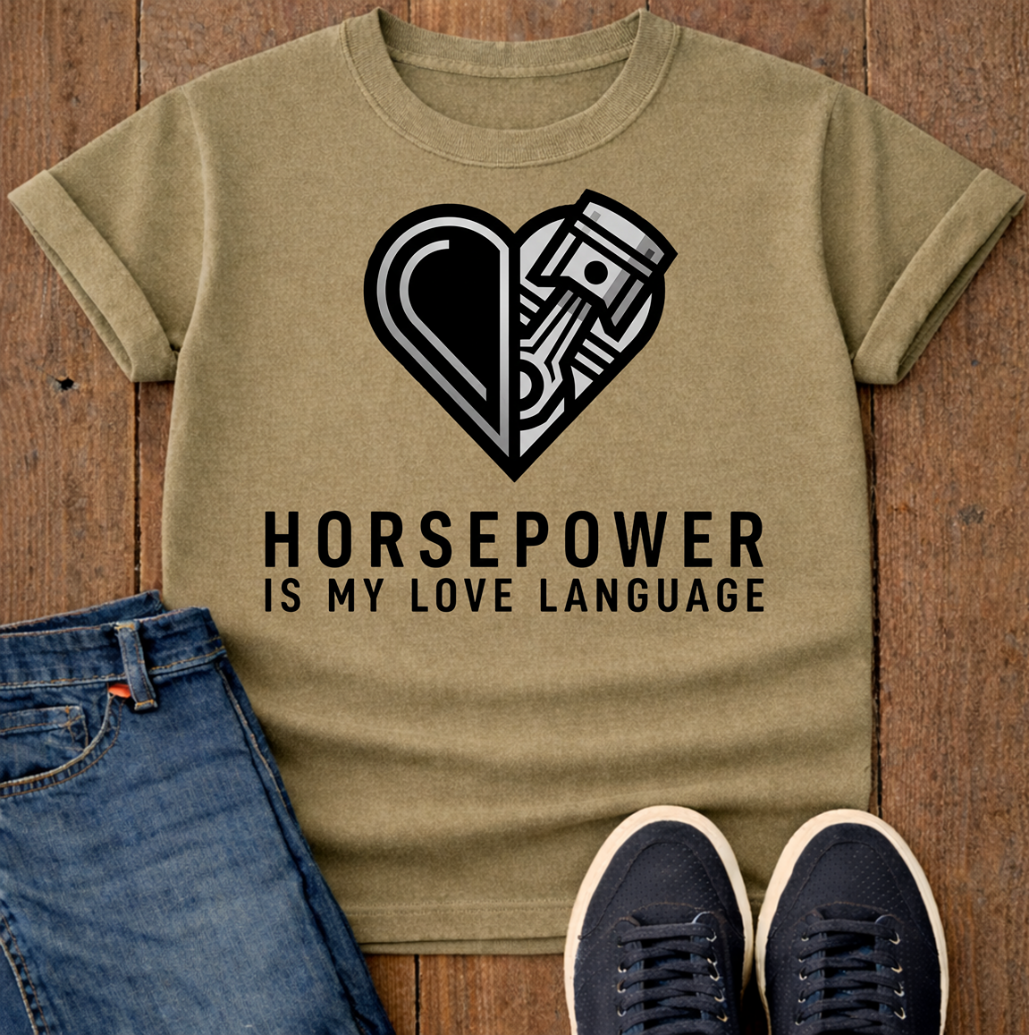 Engine Heart T-Shirt