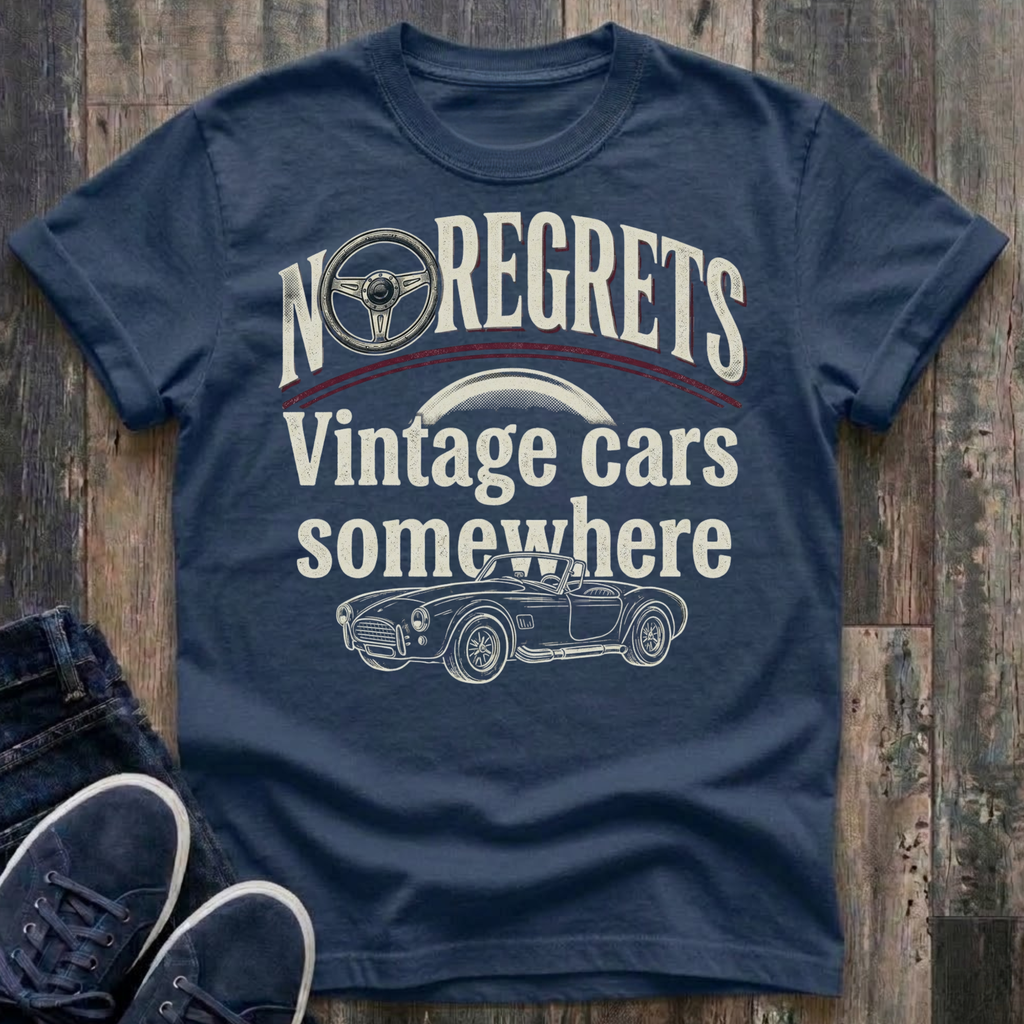 Vintage Cars Somewhere T-Shirt