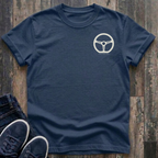 Pocket Design Steering Wheel T-Shirt