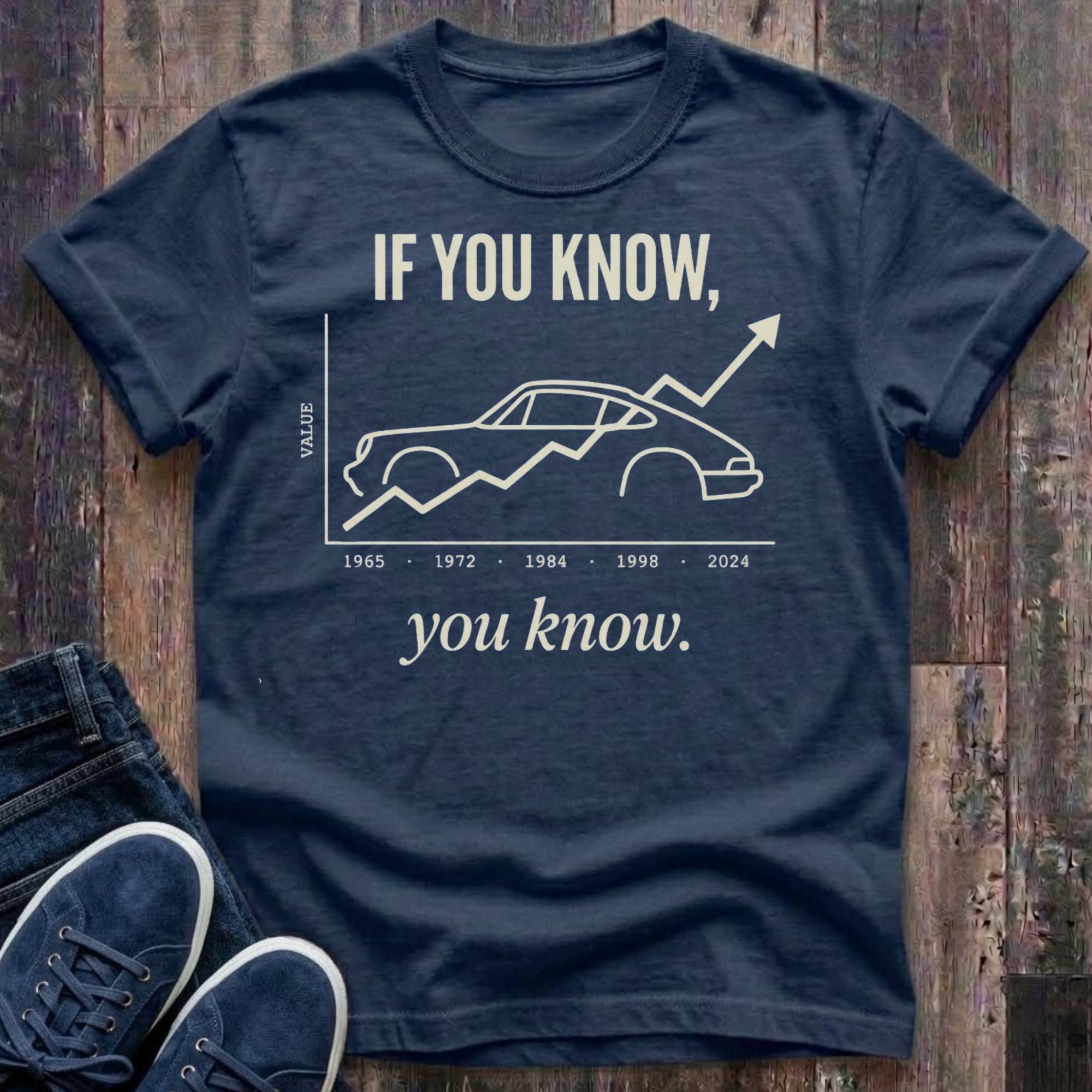 If You Know, You Know – Classic Car Investment  T-Shirt